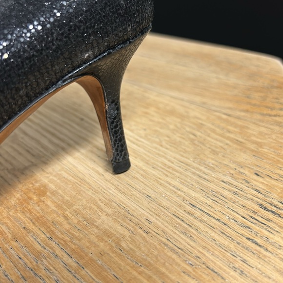 Jimmy Choo Luna Kitten Heel Shoes - Picture 7 of 12